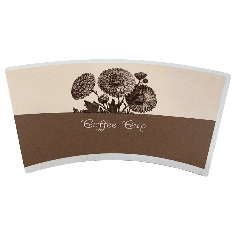 9oz طرفدار فنجان کاغذ دوستانه محیطی برای نوشیدن